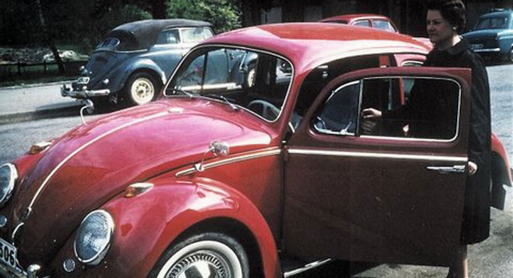Morbrors nya VW Bubbla
