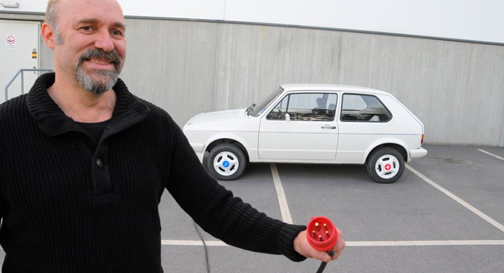 Utsläppsfri klassiker: El-Golf