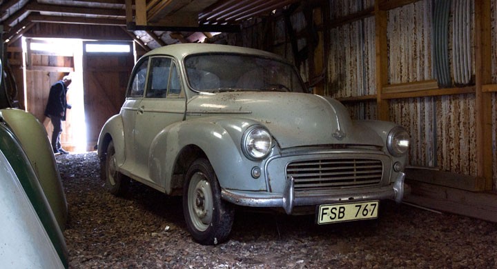 Ny projektbil: Morris Minor 1000
