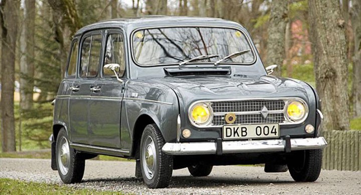 Hålla där: Renault 4 L-förare