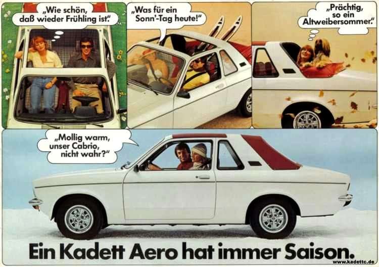 Kadett med vindrufs