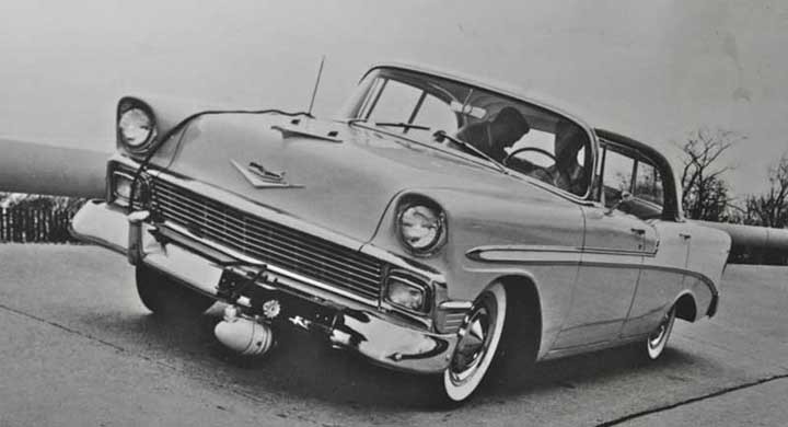 TV i bilen 1956