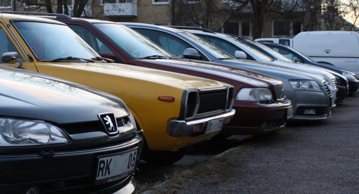 Avbockad Datsun