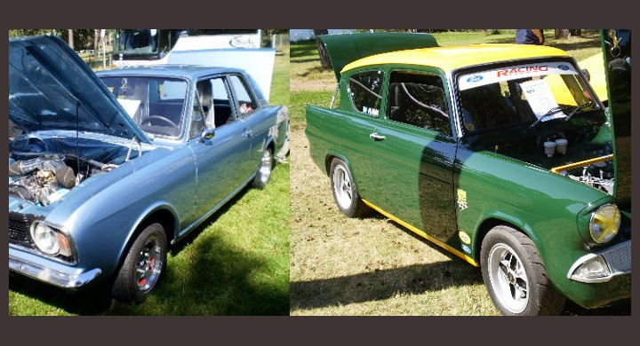 Välbyggda Ford-klassiker möttes på Åland
