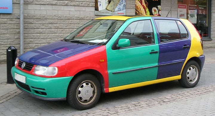 Kulörtvättad Polo