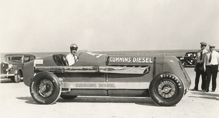 Med diesel på Daytona
