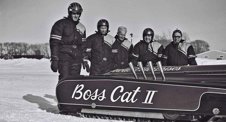 Snabbast på snön med Boss Cat