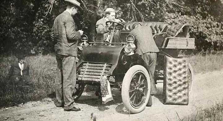 Ett motorstopp sommaren 1903