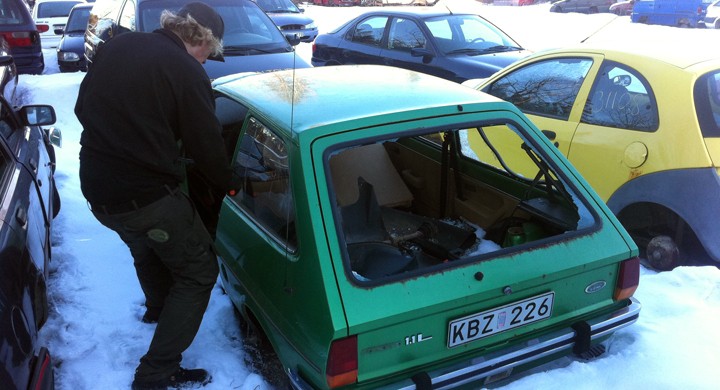 En tur till skroten