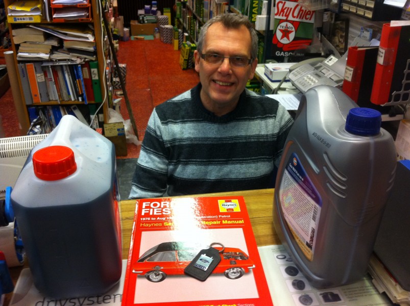 Ford Fiesta: En nyckelring!
