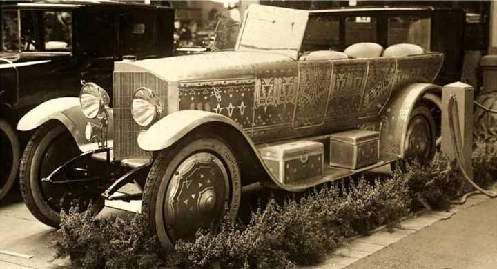 Styling på Berlinmässan 1921