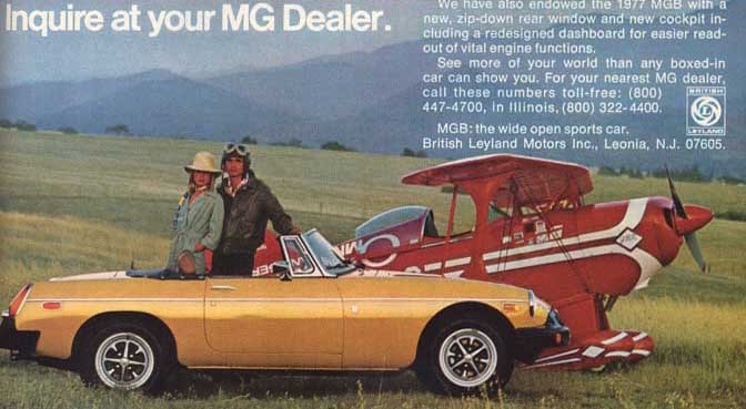 MG – the American way