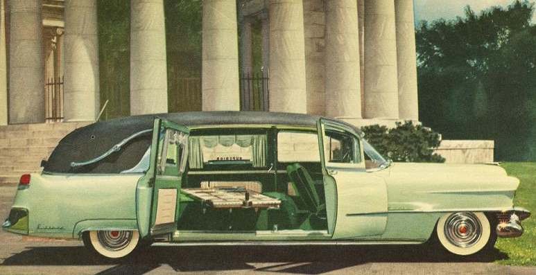Den sista färden, med Cadillac