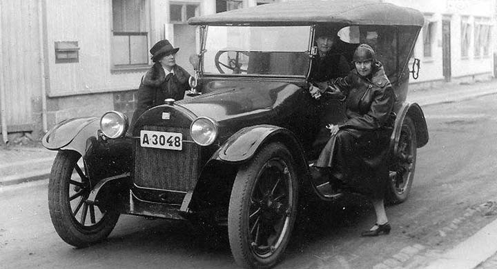 Buick med kryss 1919