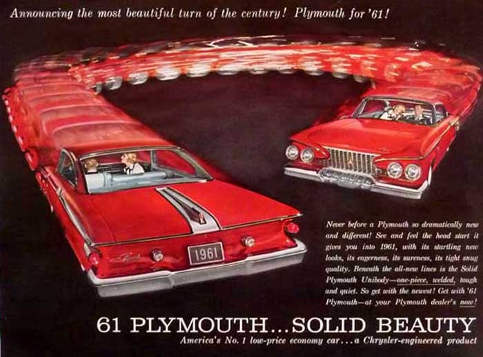 Plymouth mot strömmen 1961