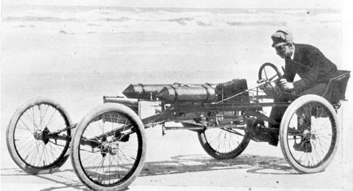 Hot rods på stranden 1903
