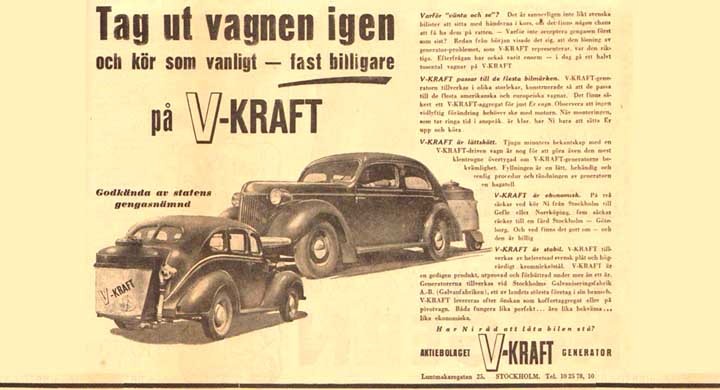 Fart med V-kraft 1944