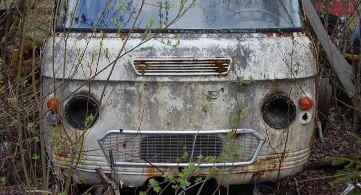 Dodge K160 vid slutstationen