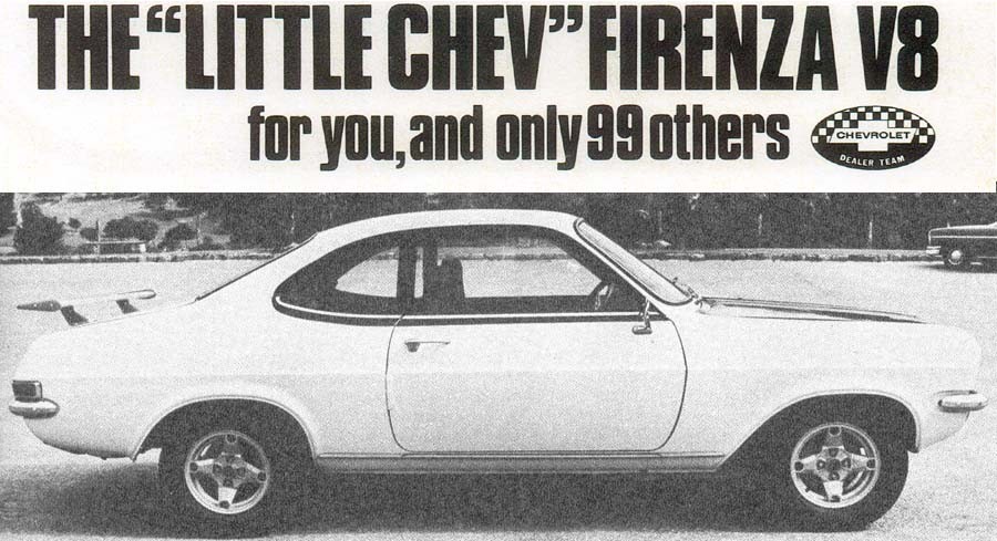 Kapstadstrollet - Chevrolet Firenza Can AM