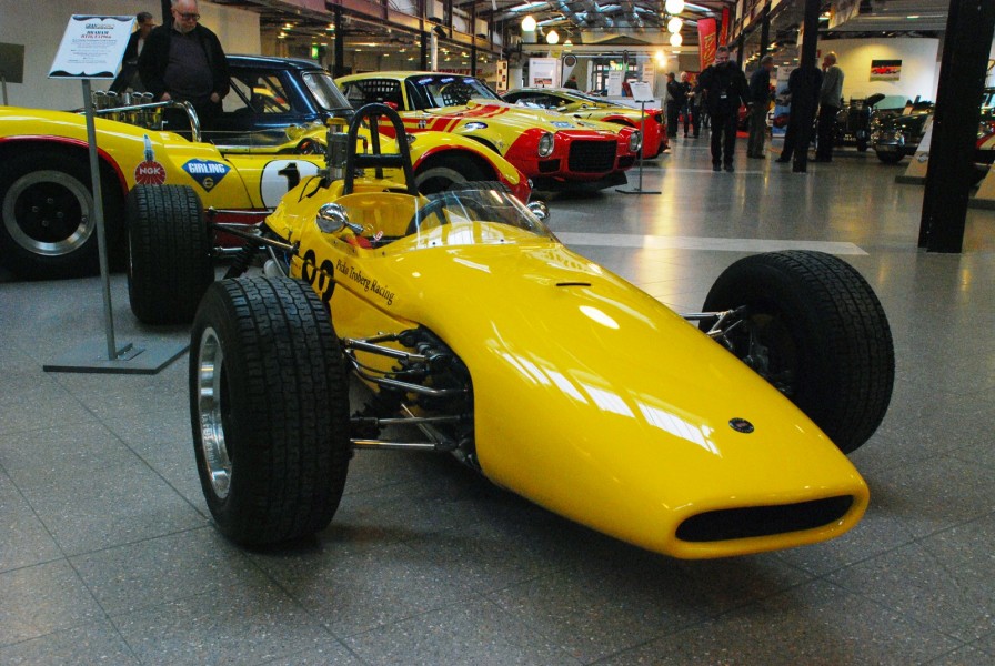 Klubbhallen på Gran Turismo Expo i Nacka utanför Stockholm.