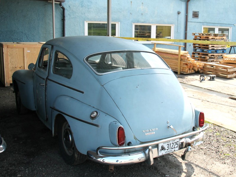 En PV544 Sport från Arkansas, en mycket sen PV då den är av årsmodell 1966 i papperen.