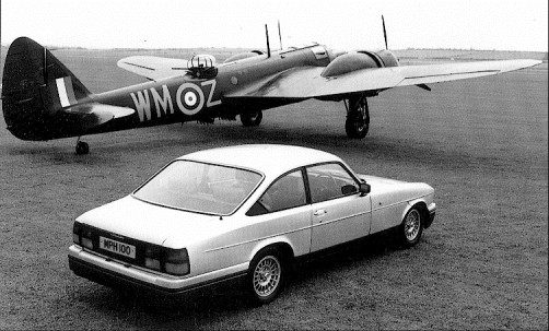 Bristol Blenheim med en Blenheim. Originalet byggdes i 4422 exemplar från 1937 till 1943, den andra kom 1993 och finns officiellt i produktion än idag. Även dom egentligen inte byggs längre.