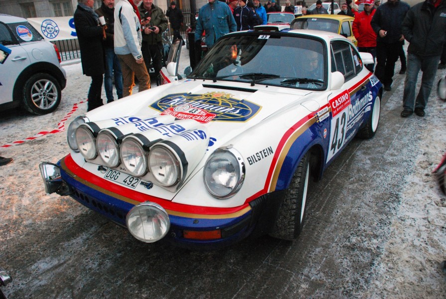 Mauritz Lange och Hans Sylvan tävlar med en Porsche 911 SC 1978.