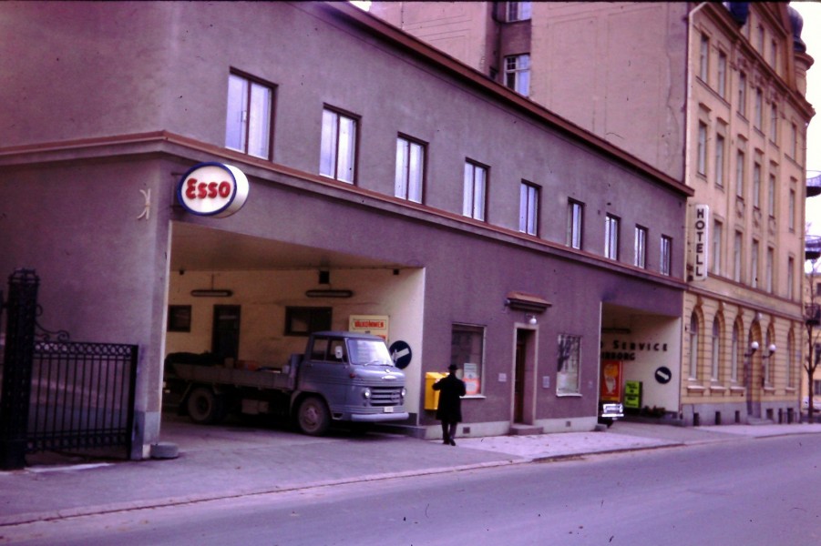 Esso: Uppsala Bangårdsgatan