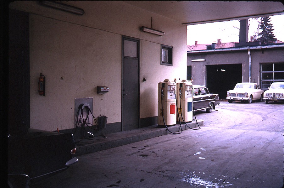 Esso: Uppsala Bangårdsgatan