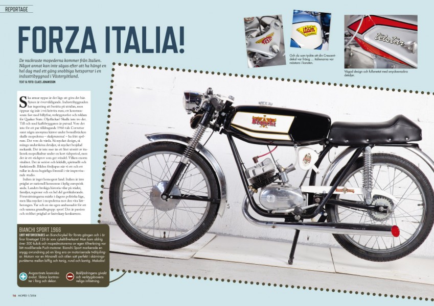 Världens läckraste mopeder är italienska.