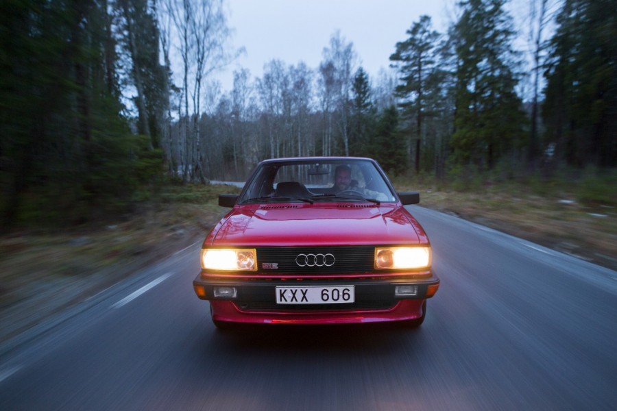 och Audi 80 Quattro i Södertälje!