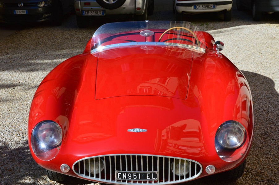 Nästan en Ferrari, för det var ju en 500 Mondial som en gång sotd modell för Ockelbon.