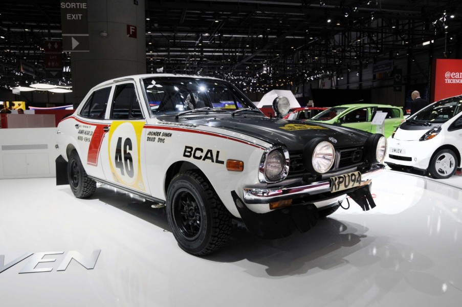 Joginder Singh är mest känd i Sverige för sin seger i Safarirallyt 1965 i en Volvo PV544. Men på 1970-talet vann han rallyt två gånger till bakom ratten på en Mitsubishi. Här är de 1600 GSR som Joginder Singh vann rallyt med 1974.