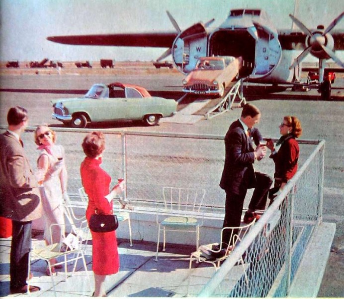 Ut ur en Bristol 1957