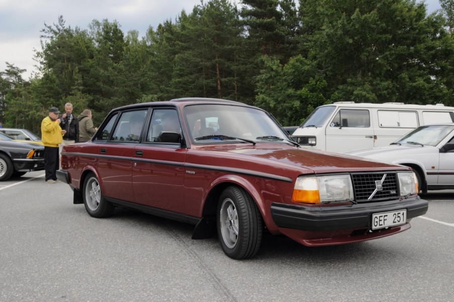Fantastiskt fin Volvo 240 turbo som synts i en köpguide i Klassiker.