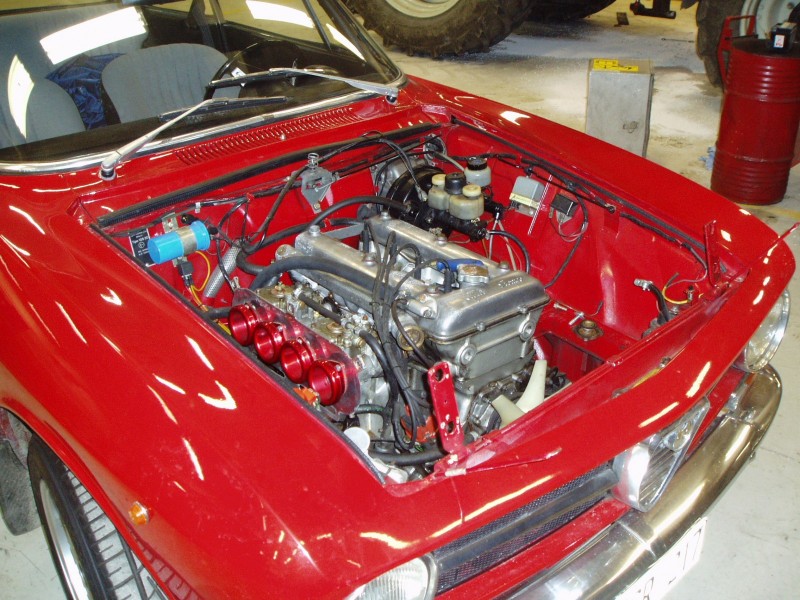 Nyrenoverad motor.
