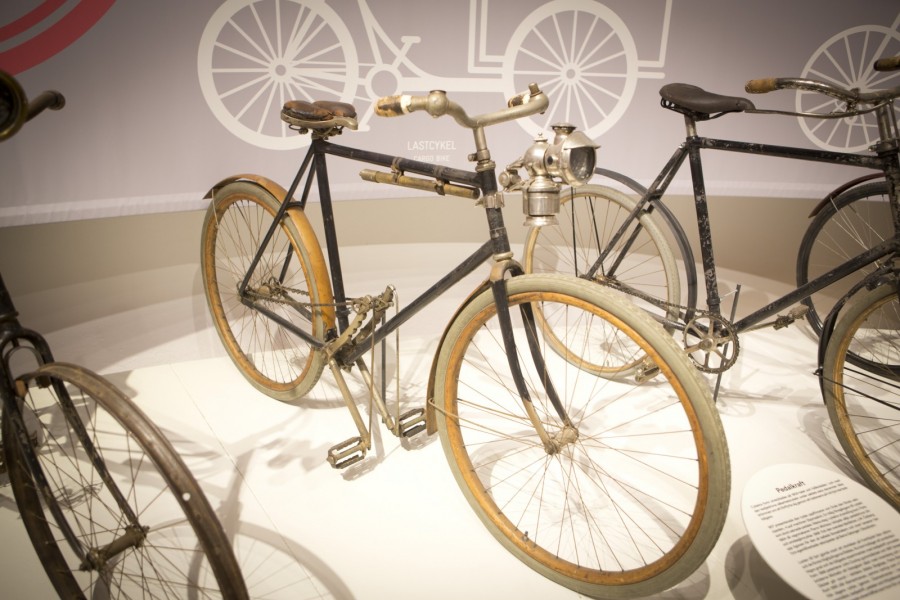 Snygg utställning om cykeln