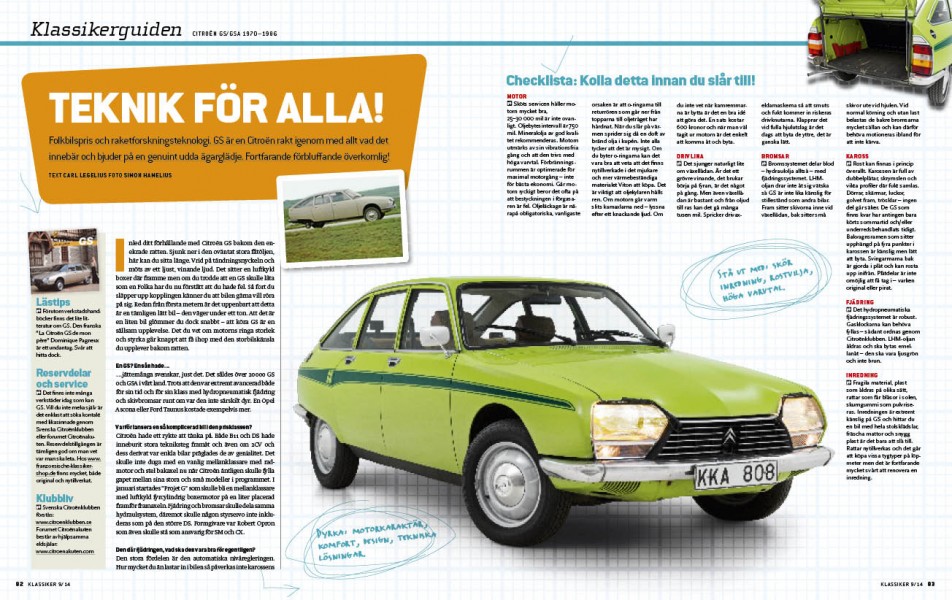 Nu är det hög tid att få upp ögonen för Citroën GS!