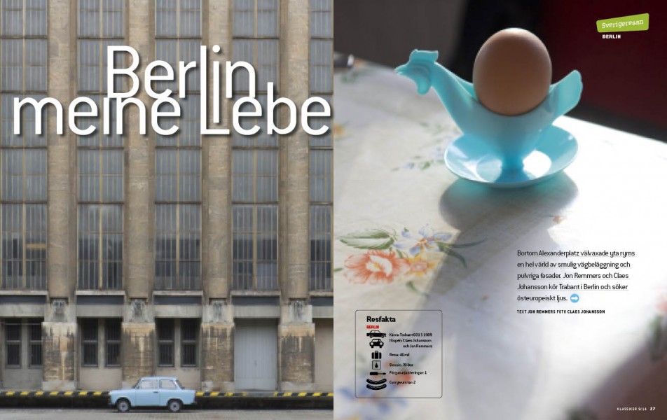 Berlin är en av världens mest intressanta städer. Vi utförskar – med Trabant!