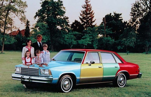 Chevrolet Malibu i multicolor 1979