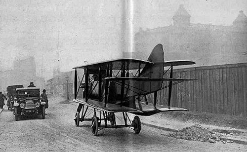 En novembermorgon i Paris 1921