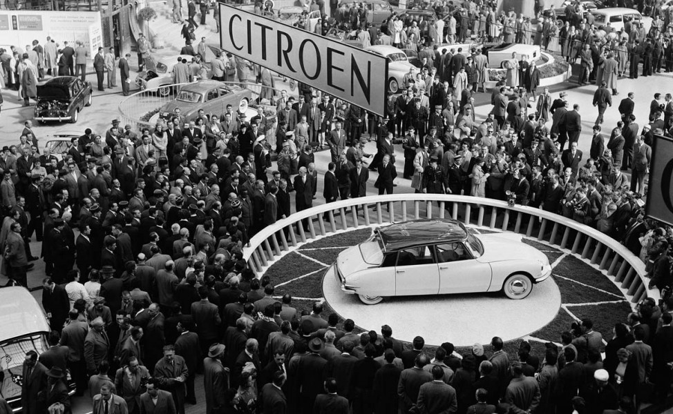 Trängsel i Paris 1955