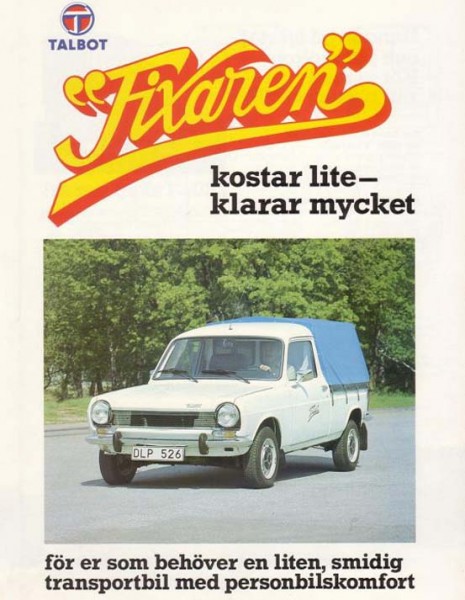 Fixarbilen från Talbot