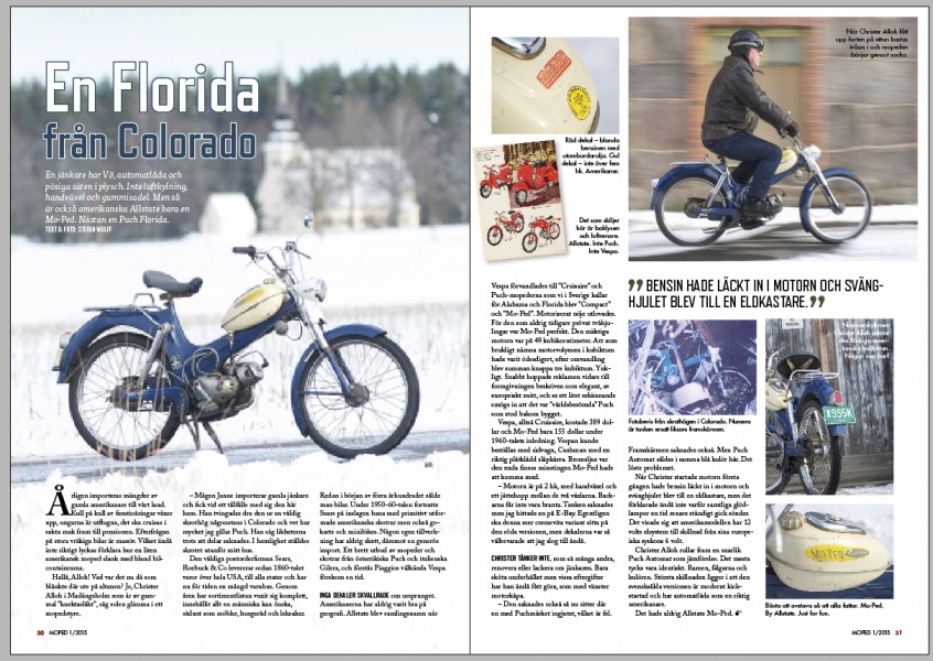 Puch Florida på amerikanska.