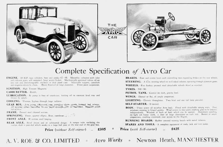 Avros automobil