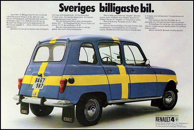 R4 – en bil för Sverige!