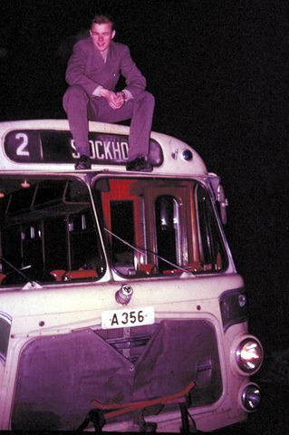 Arne på taket