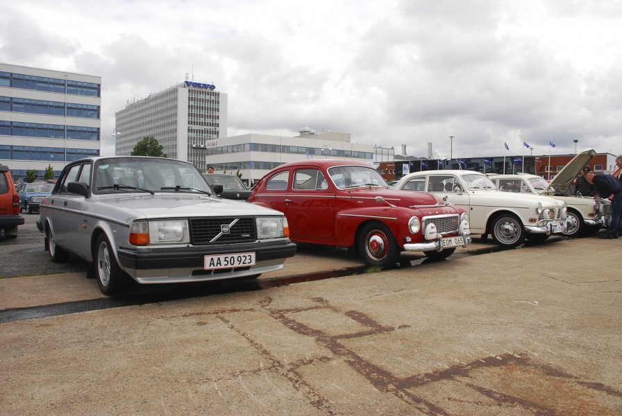 Söndagens träff hålls invid Volvo Museum i Arendal i Göteborg.