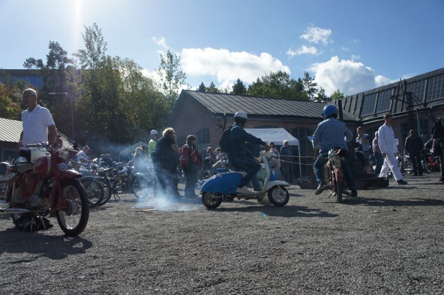 Träffpunkt Moped en succé!