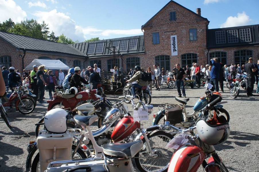 Träffpunkt Moped en succé!